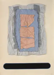 Geta Brătescu, Costum pentru sărbători efemere, 1990, colaj şi hârtie colorată