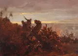 Pan Ioanid, Scenă de luptă, Primul Război Mondial