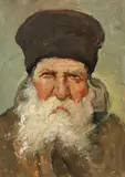 Hope (Dezideriu) Suciu, Staroste, ulei pe carton