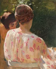 Ipolit Strâmbu, Confidențe, ulei pe carton