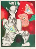 Alexandra Nechita, Victorious spirit, 1996, cromolitografie