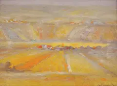 Emil Ciocoiu, Peisaj spaniol, 1984, ulei pe pânză