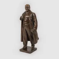 Lenin vorbind mulţimii by Boris Caragea, 1960, bronz, offered Apr 2016