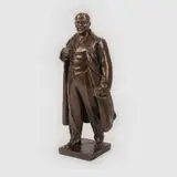 Boris Caragea, Lenin vorbind mulţimii, 1960, bronz