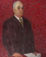 Constantin Dipșe, Portretul lui Gheorghe Gh. Dej, ulei pe pânză