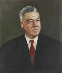 Dan Hatmanu, Ion Gheorghe Maurer, ulei pe pânză