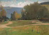 Honoriu Creţulescu, Peisaj pe Valea Prahovei