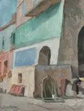 Paul Scorţescu, Stradă din Saint Tropez