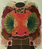 Grădină suspendată by Ion Alin Gheorghiu, 1975, ulei pe pânză, offered Mar 2016
