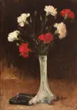Dimitrie Mihăilescu, Garoafe, 1910, ulei pe pânză