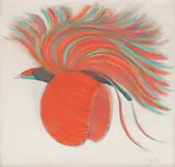 Pasărea Paradis by Viorel Mărginean, 1988, ulei pe pânză, sold Mar 2016