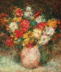 Flori by Harry Guttman, ulei pe pfl, sold Mar 2016