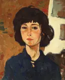 Nicolae Tonitza, Bluza albastră