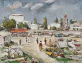 Constantin C. (Ali-Baba) Constantinescu, Târg la Dobroești