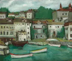 Radu Boureanu, Dubrovnic, ulei pe carton