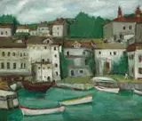 Radu Boureanu, Dubrovnic, ulei pe carton