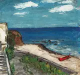 Radu Boureanu, Vedere spre mare, 1941, ulei pe pânză lipită pe carton
