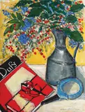 Radu Boureanu, Natură statică cu Dufy, ulei pe carton