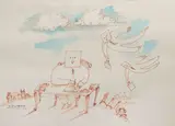 Saul Steinberg, The Head of the Office