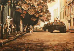 Bela Zoltan, June 1990, 2009, acrilic pe pânză