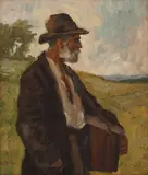 Ludovic Bassarab, Țăran cu coșul