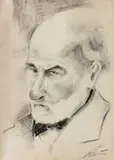 Constantin C. (Ali-Baba) Constantinescu, Portretul pictorului Theodor Pallady