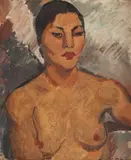 Tahitiană by Cecilia Cuțescu-Storck, ulei pe pânză, offered Feb 2016