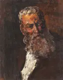 Cărturar by Octav Băncilă, ulei pe pânză, sold Feb 2016