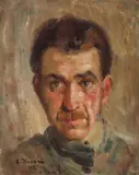 Aurel Băeșu, Portretul pictorului Gheorghe Chirovici