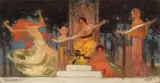 Muzică by Kimon Loghi, 1902, ulei pe pânză, sold Jan 2016