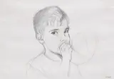 Ciprian Mureşan, Untitled (Vlad), 2006, pencil on paper