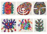 Marga Udrescu, Colours of Love, 2014, felt-tip pen on papaer