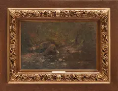 Nicolae Grigorescu, In inima pădurii, 1868-1874, ulei pe pânză