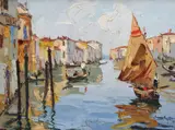 Rudolf Négely, Canal Grande la Veneția