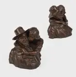 Raffaello Romanelli, "A trăit așa cum a voit", bronz