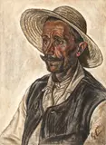 George Löwendal, Portret de țăran (Ioan Vultur)