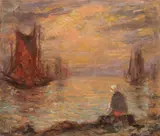 Kimon Loghi, Apus la Concarneau