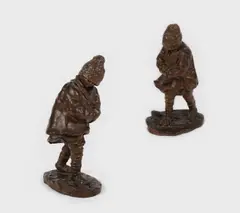 Prin viscol by Richard Hette, bronz, offered Dec 2015