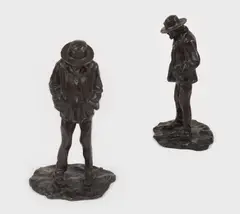 Moş Florea by Frederic Storck, 1902, bronz, offered Dec 2015