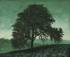 Copacul by Ion Dumitriu, 1991, ulei pe pânză, sold Dec 2015
