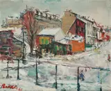 Dimitrie Berea, Stradă în Montmartre