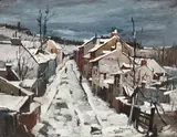 Jean Cheller, Iarnă la Barbizon