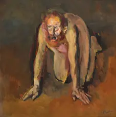 Rege nebun by Corneliu Baba, 1985, ulei pe pânză, offered Dec 2015