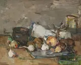Teodor Harșia, Natură statică cu usturoi și cartofi