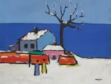 Ion Mirea, Iarna la mare
