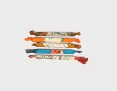 Culori by Ion Bitzan, 1988, lemn învelit în hârtie colorată cu acuarelă şi tuş, sold Nov 2015