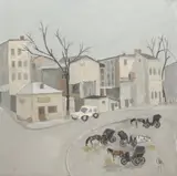 Constantin Piliuță, Peisaj din București