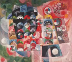 Doru Bucur, Chipuri, 1965, ulei pe pânză