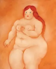 Nud by Harry Guttman, ulei pe PFL, sold Nov 2015
