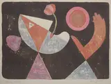 Victor Brauner, La fiancée heliotropique, 1955, cromolitografie